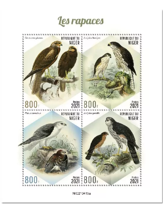 n° 6589/6592  - Timbre NIGER Poste
