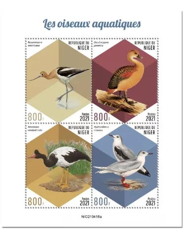 n° 6593/6596  - Timbre NIGER Poste