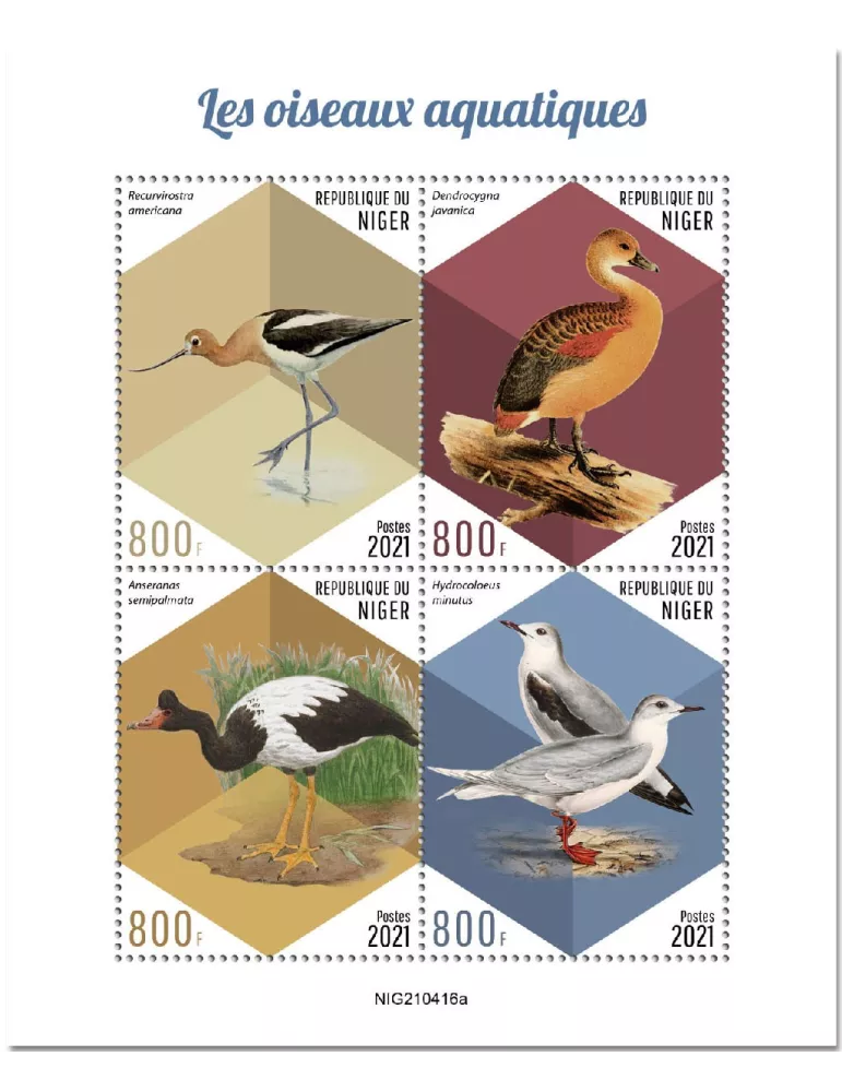 n° 6593/6596  - Timbre NIGER Poste