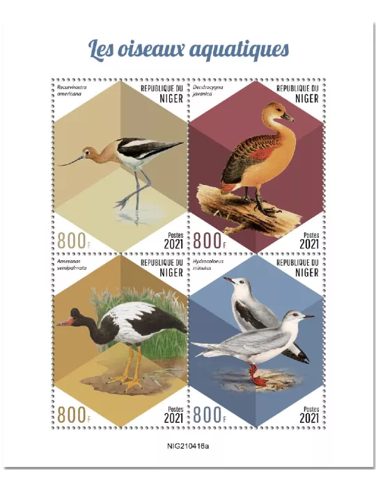 n° 6593/6596  - Timbre NIGER Poste