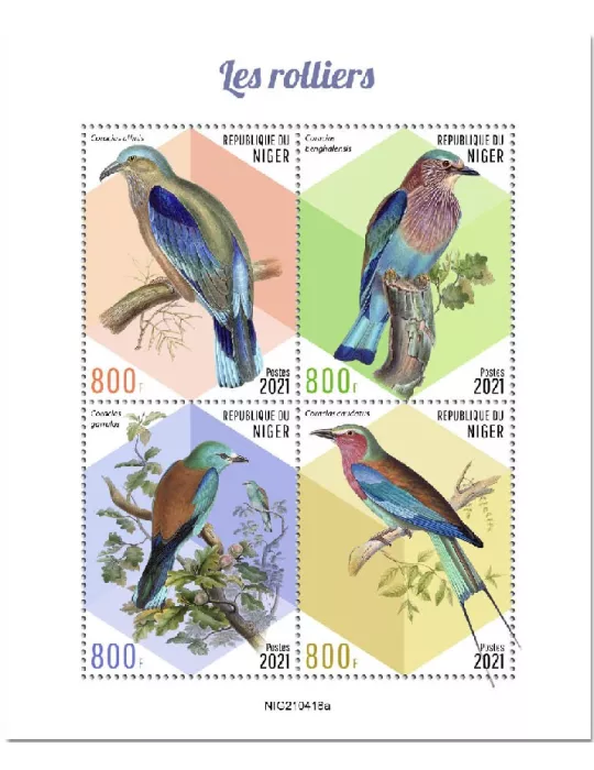 n° 6601/6604  - Timbre NIGER Poste