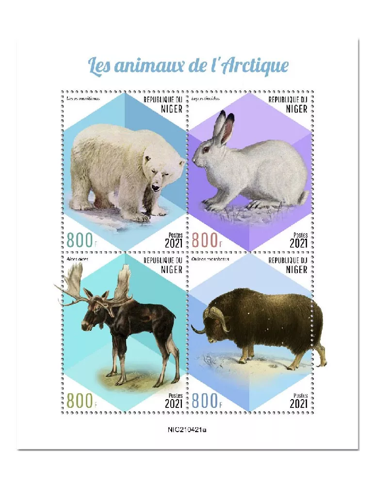 n° 6613/6616  - Timbre NIGER Poste