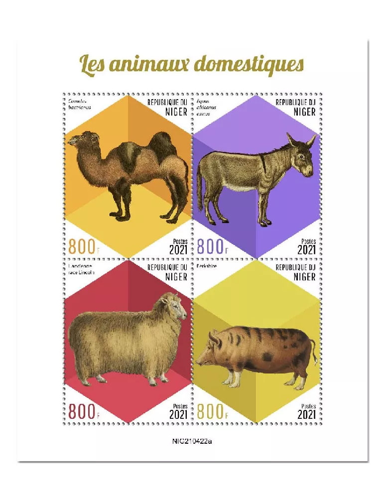 n° 6617/6620  - Timbre NIGER Poste