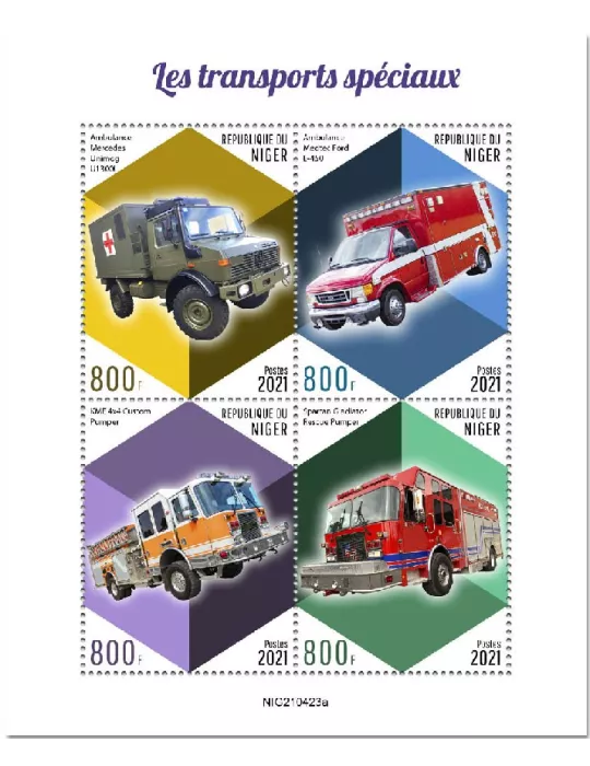 n° 6621/6624  - Timbre NIGER Poste