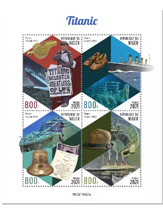 n° 6637/6640  - Timbre NIGER Poste