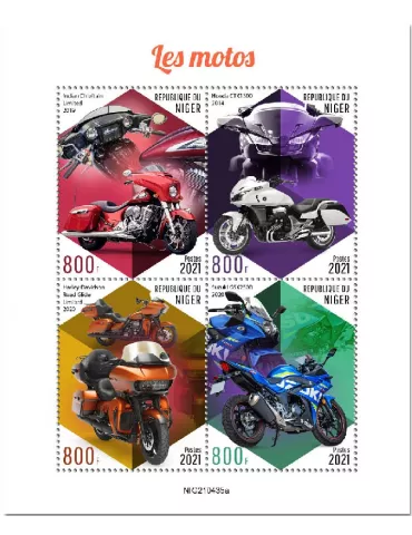 n° 6669/6672  - Timbre NIGER Poste