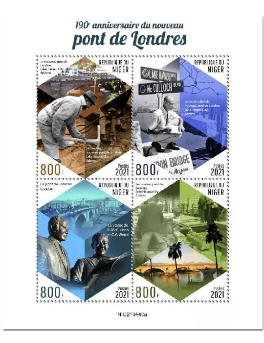 n° 6689/6692  - Timbre NIGER Poste