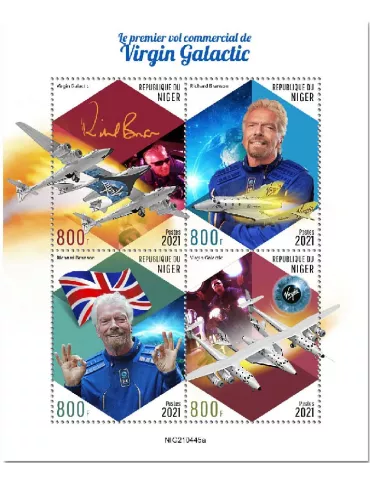 n° 6702/6705  - Timbre NIGER Poste