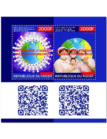 n° 6772/6773  - Timbre NIGER Poste
