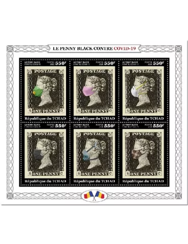 n° 2481/2486  - Timbre TCHAD Poste