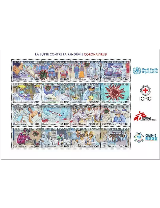 n° 2491/2506  - Timbre TCHAD Poste