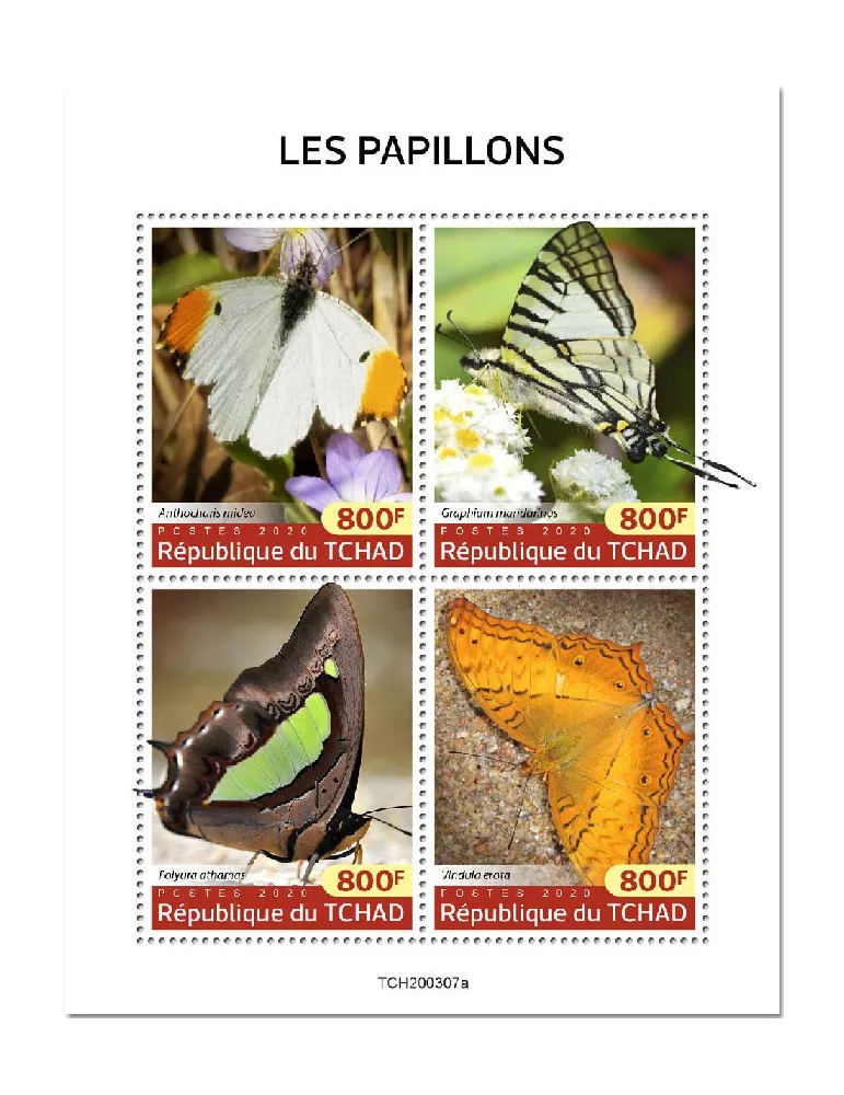n° 2511/2514  - Timbre TCHAD Poste
