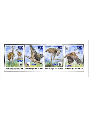 n° 2571/2574  - Timbre TCHAD Poste