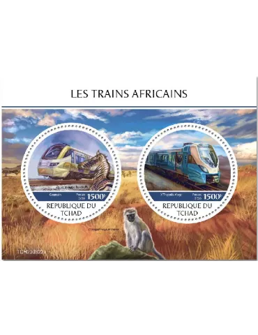 n° 2591/2592  - Timbre TCHAD Poste