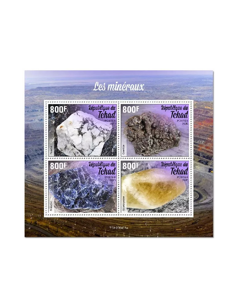 n° 2609/2612  - Timbre TCHAD Poste