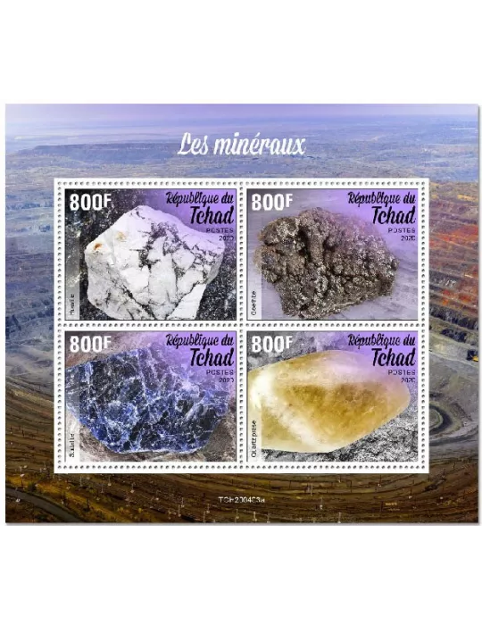 n° 2609/2612  - Timbre TCHAD Poste