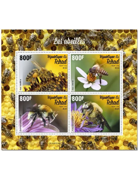 n° 2617/2620  - Timbre TCHAD Poste