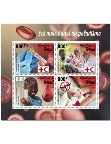 n° 2621/2624  - Timbre TCHAD Poste
