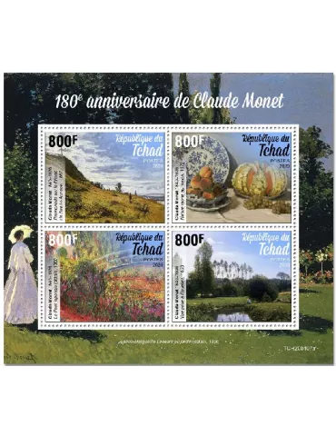 n° 2625/2628  - Timbre TCHAD Poste