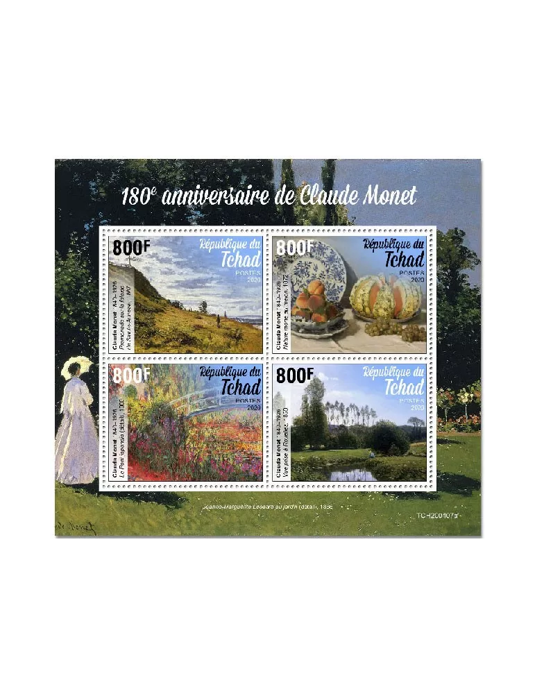 n° 2625/2628  - Timbre TCHAD Poste