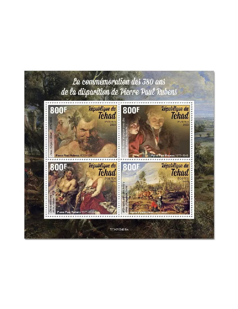 n° 2629/2632  - Timbre TCHAD Poste