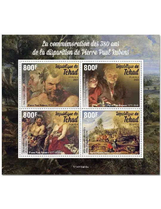 n° 2629/2632  - Timbre TCHAD Poste