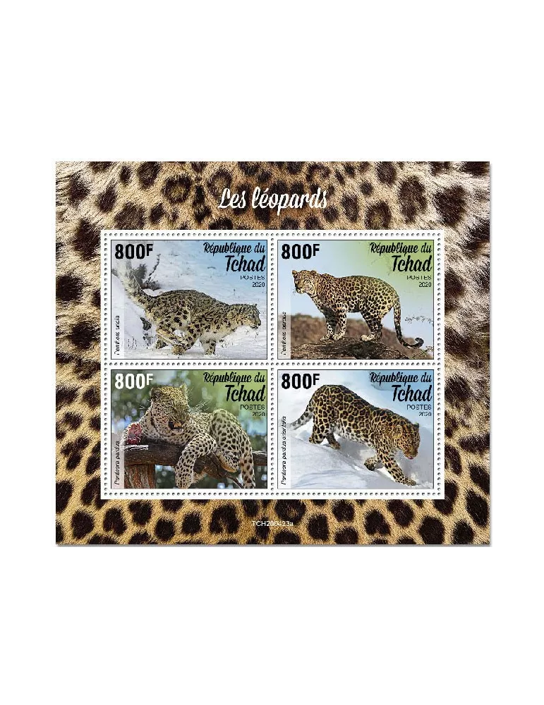 n° 2689/2692  - Timbre TCHAD Poste