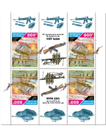 n° 2732/2739  - Timbre TCHAD Poste