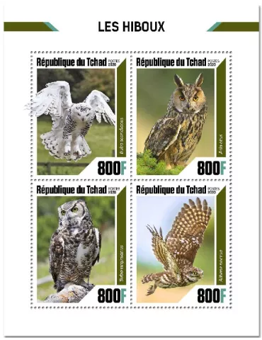 n° 2781/2784  - Timbre TCHAD Poste