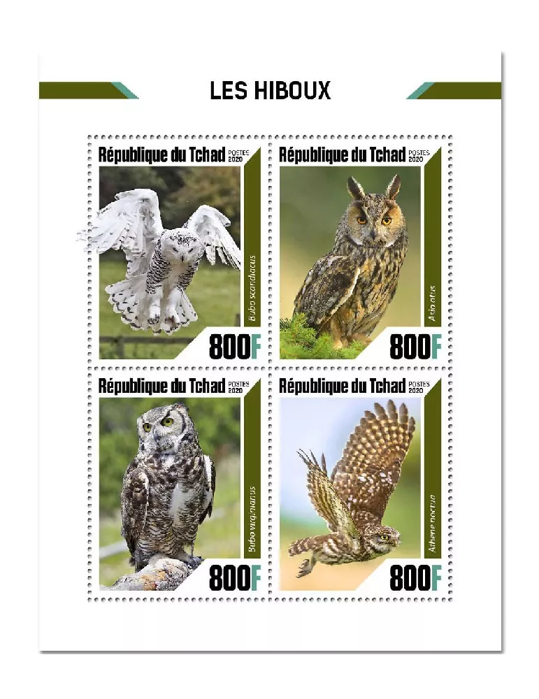 n° 2781/2784  - Timbre TCHAD Poste