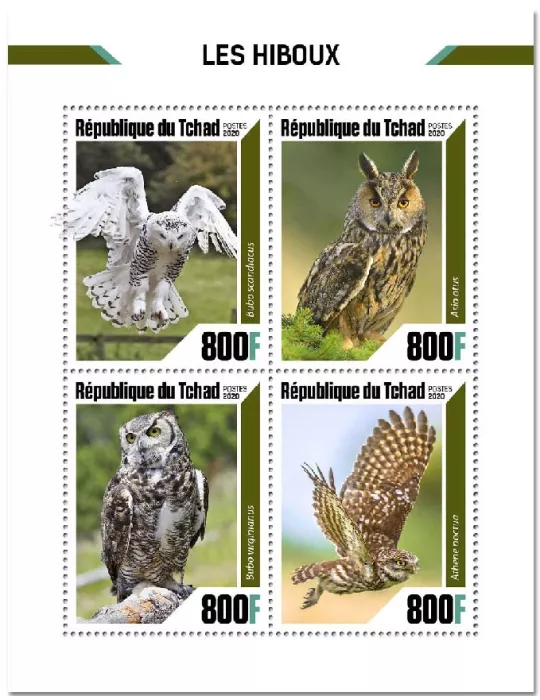 n° 2781/2784  - Timbre TCHAD Poste