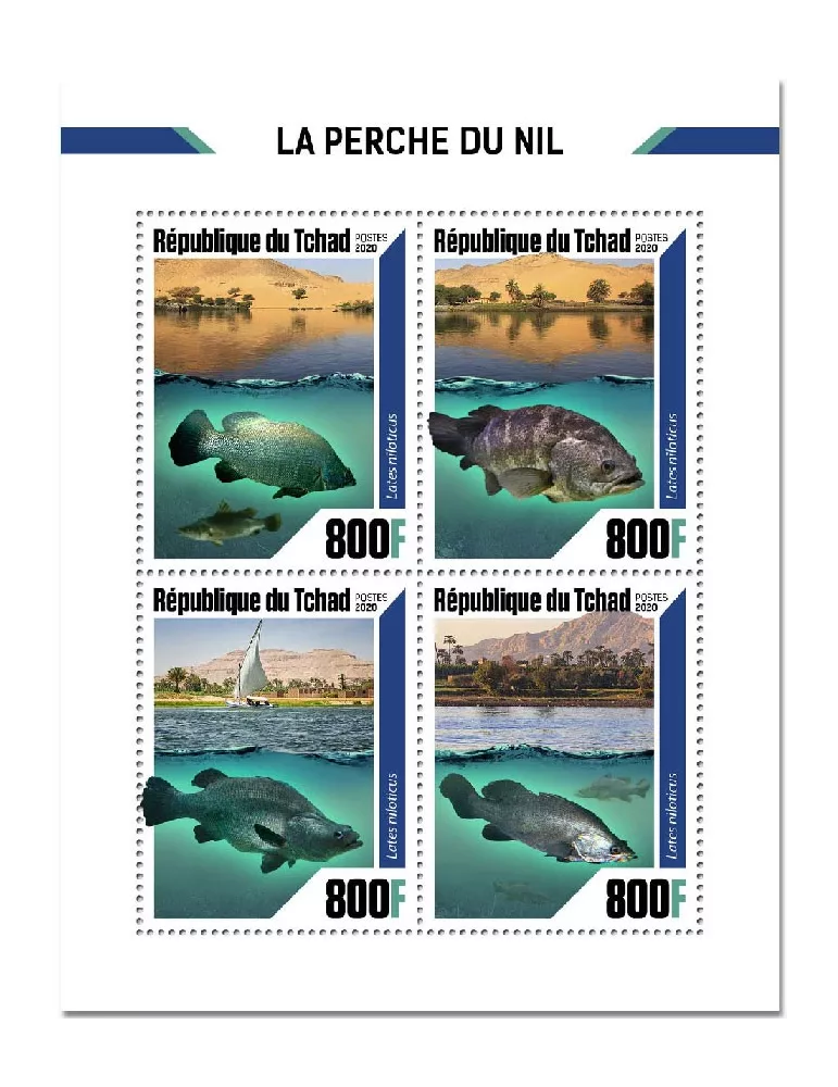 n° 2797/2800  - Timbre TCHAD Poste