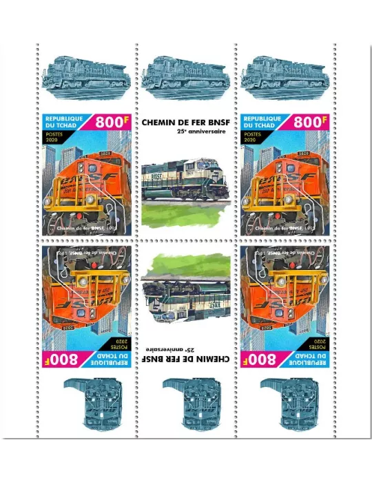 n° 2805/2812  - Timbre TCHAD Poste