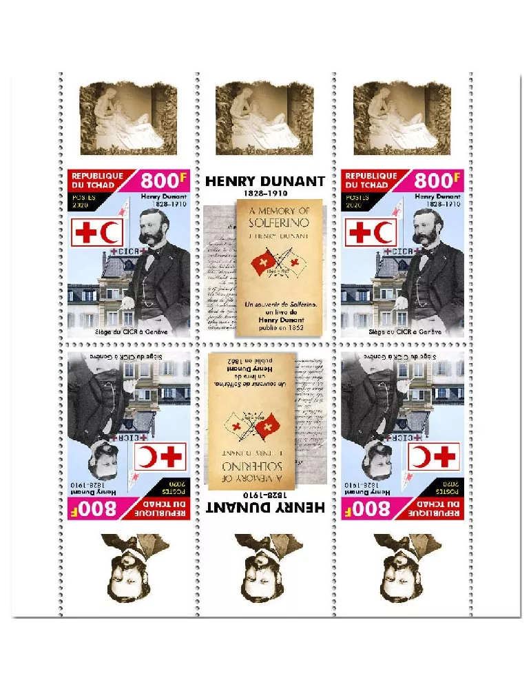 n° 2885/2892  - Timbre TCHAD Poste