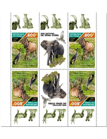n° 2914/2921  - Timbre TCHAD Poste