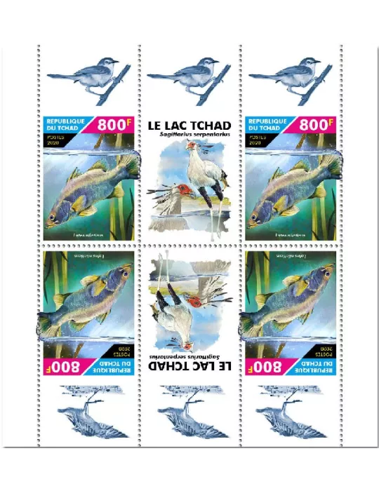 n° 2926/2933  - Timbre TCHAD Poste