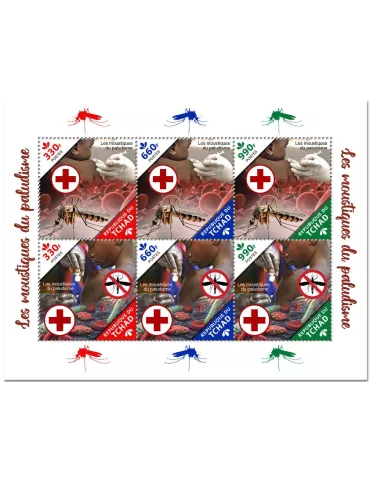 n° 3030/3035  - Timbre TCHAD Poste
