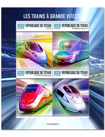 n° 3044/3047  - Timbre TCHAD Poste