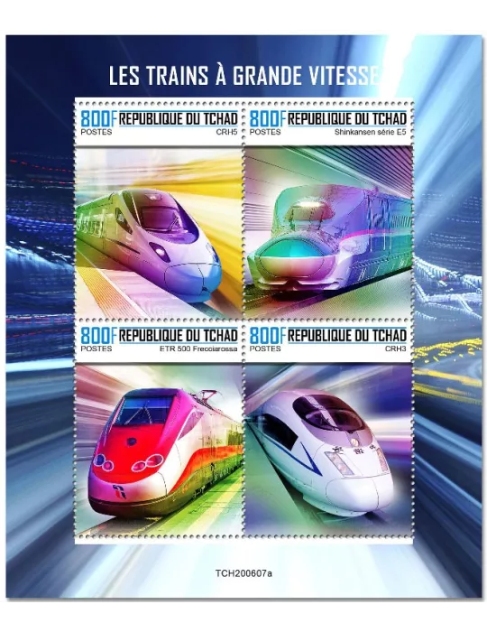 n° 3044/3047  - Timbre TCHAD Poste