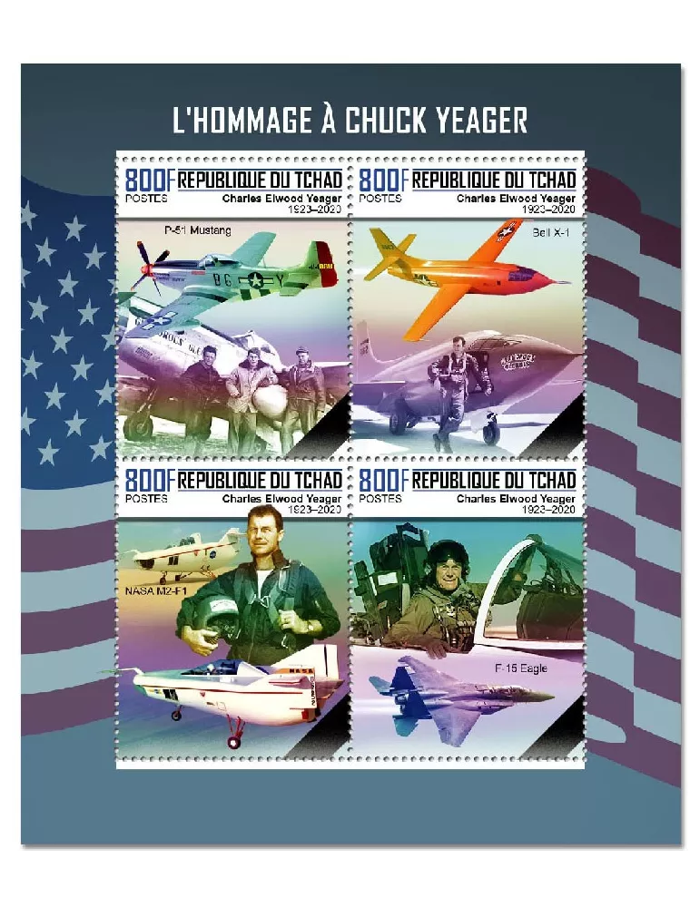 n° 3064/3067  - Timbre TCHAD Poste