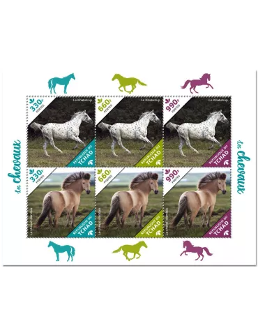 n° 3084/3089  - Timbre TCHAD Poste