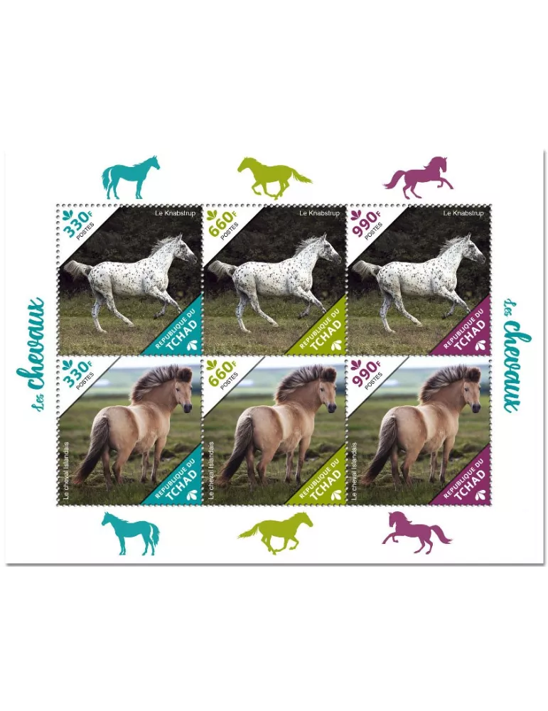 n° 3084/3089  - Timbre TCHAD Poste