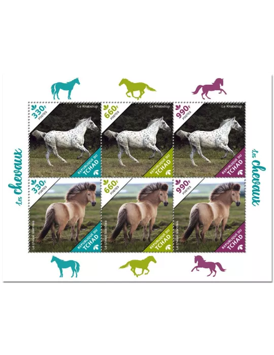 n° 3084/3089  - Timbre TCHAD Poste