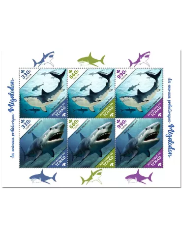 n° 3102/3107  - Timbre TCHAD Poste