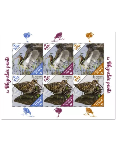 n° 3124/3129  - Timbre TCHAD Poste