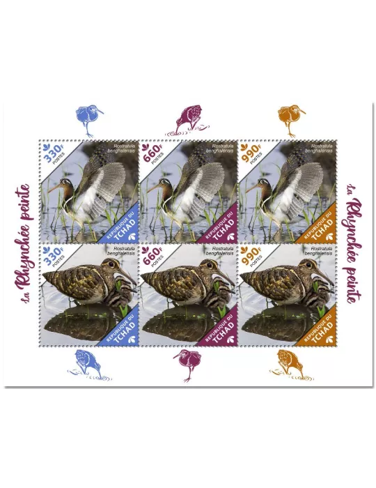 n° 3124/3129  - Timbre TCHAD Poste