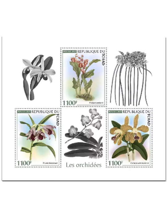 n° 3167/3169  - Timbre TCHAD Poste