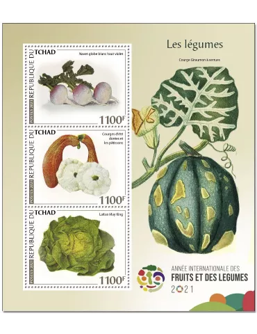 n° 3170/3172  - Timbre TCHAD Poste