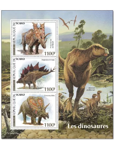 n° 3185/3187  - Timbre TCHAD Poste