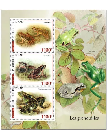 n° 3194/3196  - Timbre TCHAD Poste